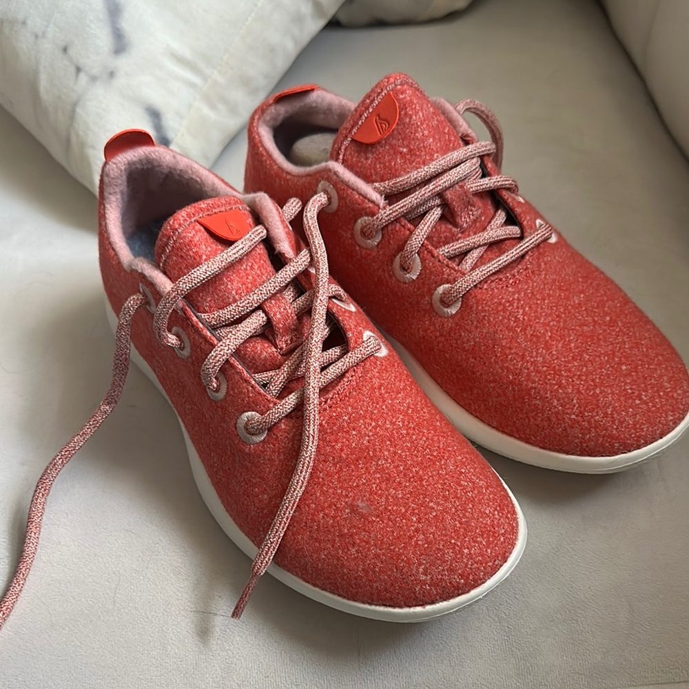 Women’s Red Allbirds Shoes size 8